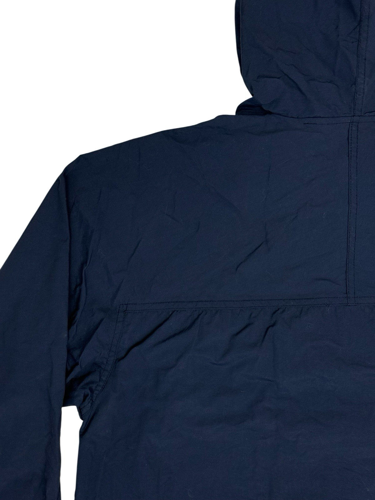 LL Bean Blue Vintage Zip Hooded Jacket Medium