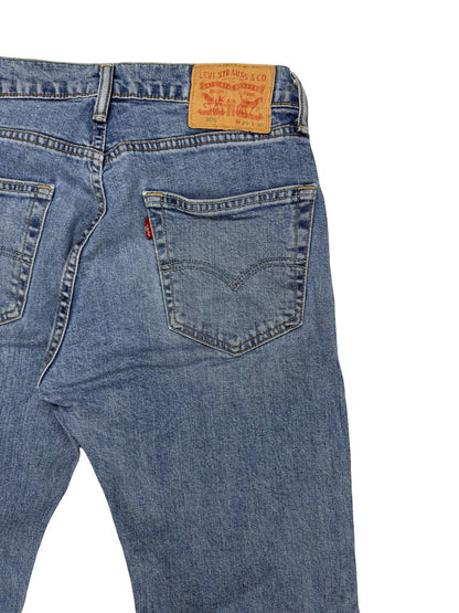 Levi's 505 Blue Regular Straight Leg Denim Jeans 29W 30L