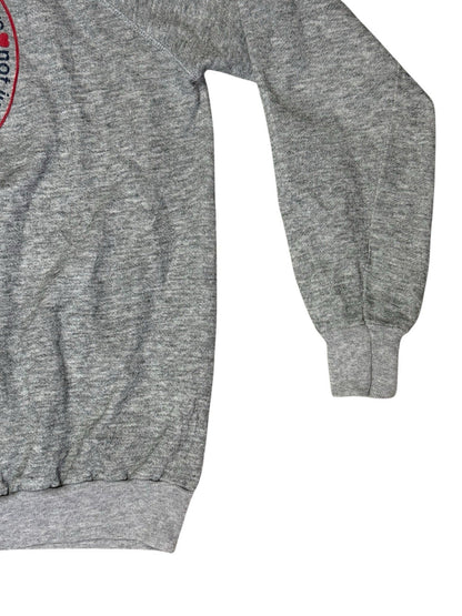 Lake Erie Vintage Funny Print Grey Jumper XL