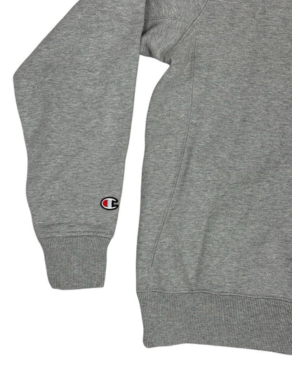 Champion Grey Reflective Logo Jumper Small