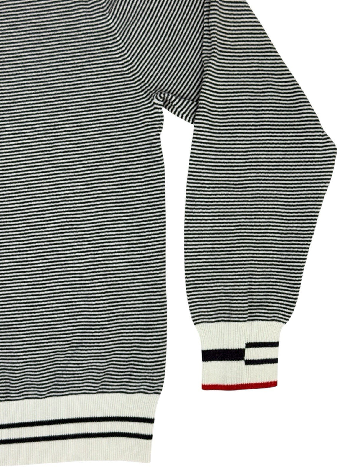 Tommy Hilfiger Retro Blue Striped Jumper XL