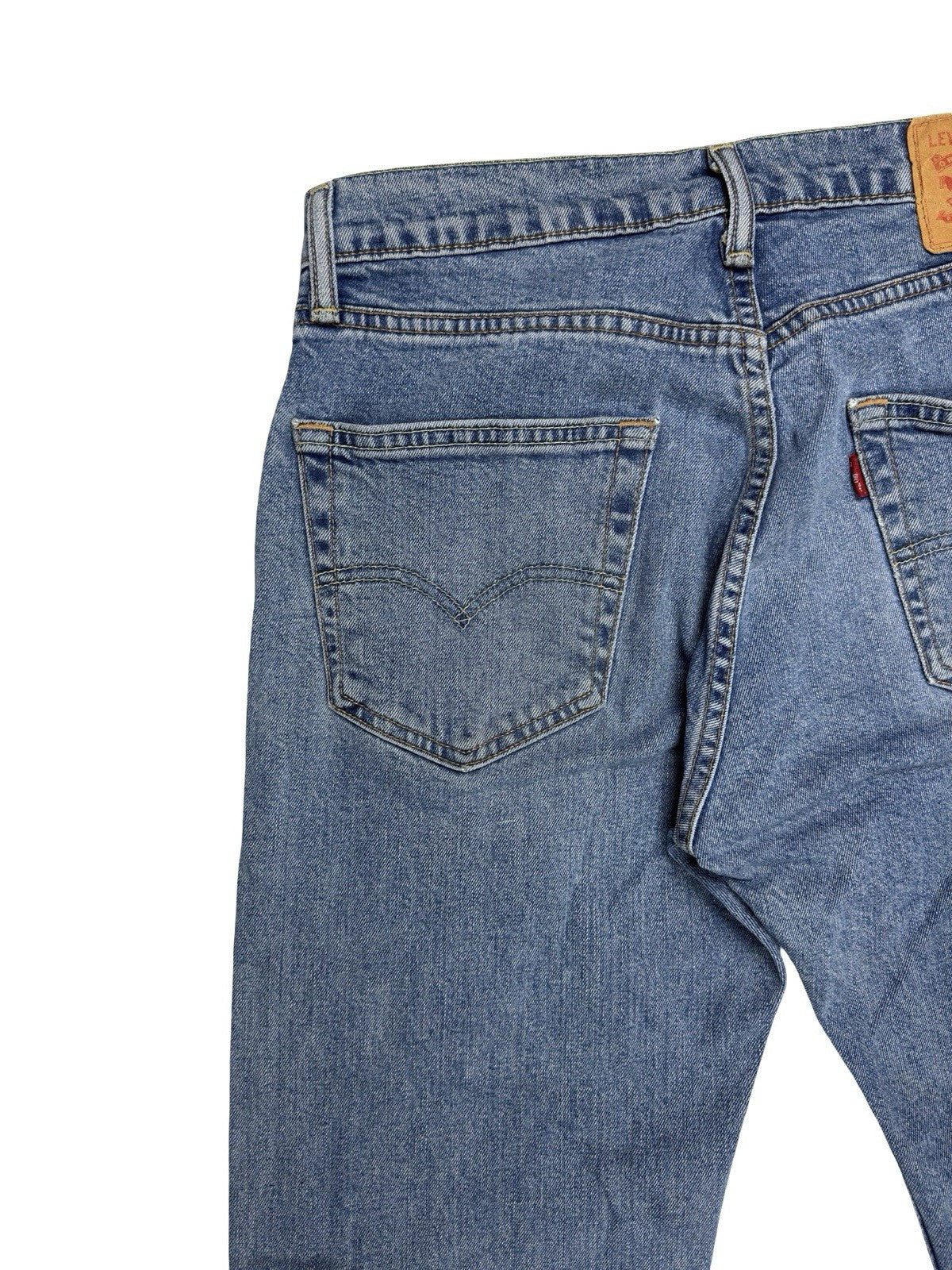 Levi's 505 Blue Regular Straight Leg Denim Jeans 29W 30L