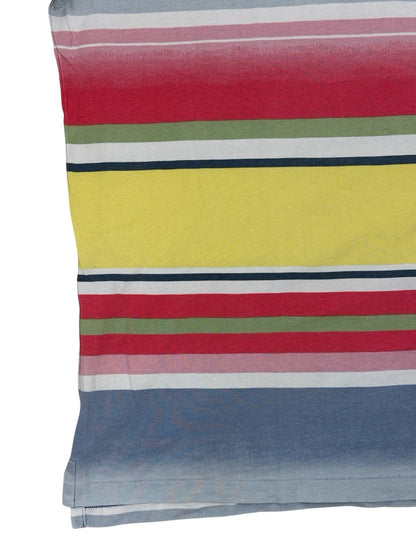 Polo Ralph Lauren Multicoloured Striped Classic Fit Polo Top Size Large