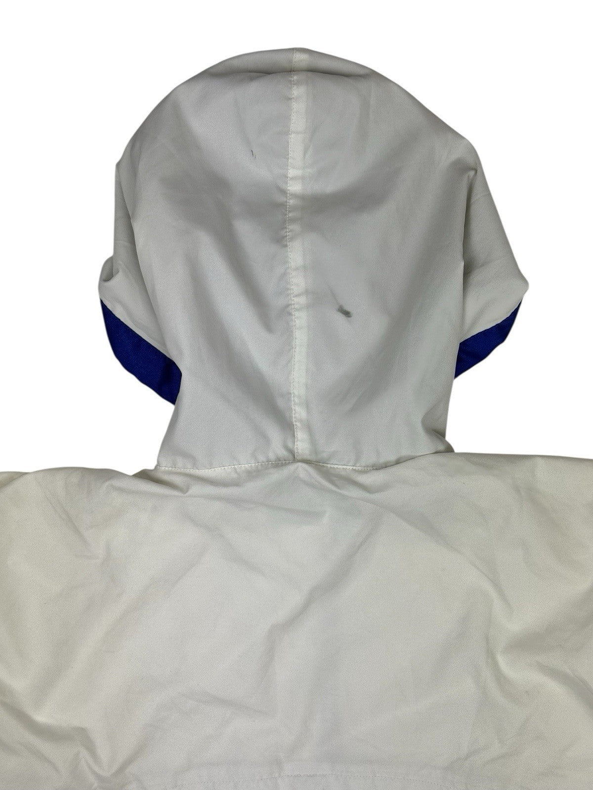 New Balance Retro White Zip Hoodie Track Jacket Large