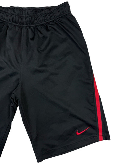 Nike Black Red Polyester Sport Shorts Large