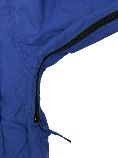 LL Bean Vintage Blue Sunbuster Zip Jacket Medium