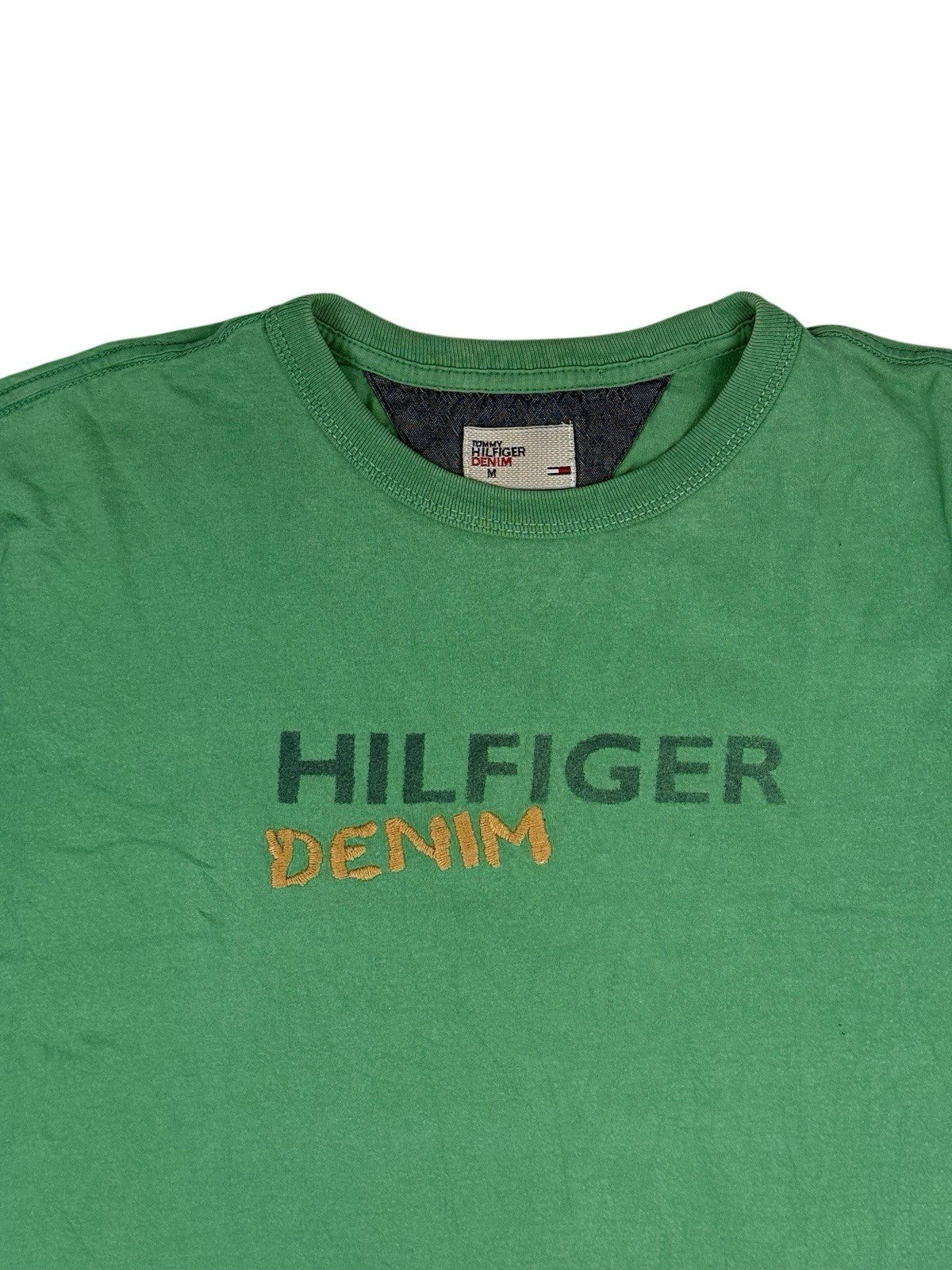 Tommy Hilfiger Retro Green Top Medium