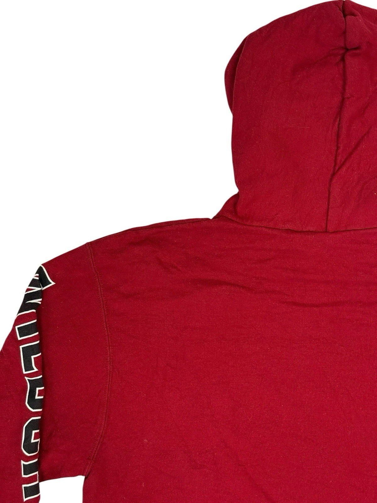 Champion Red CWU Wildcats Sweatshirt Hoodie USA College Medium