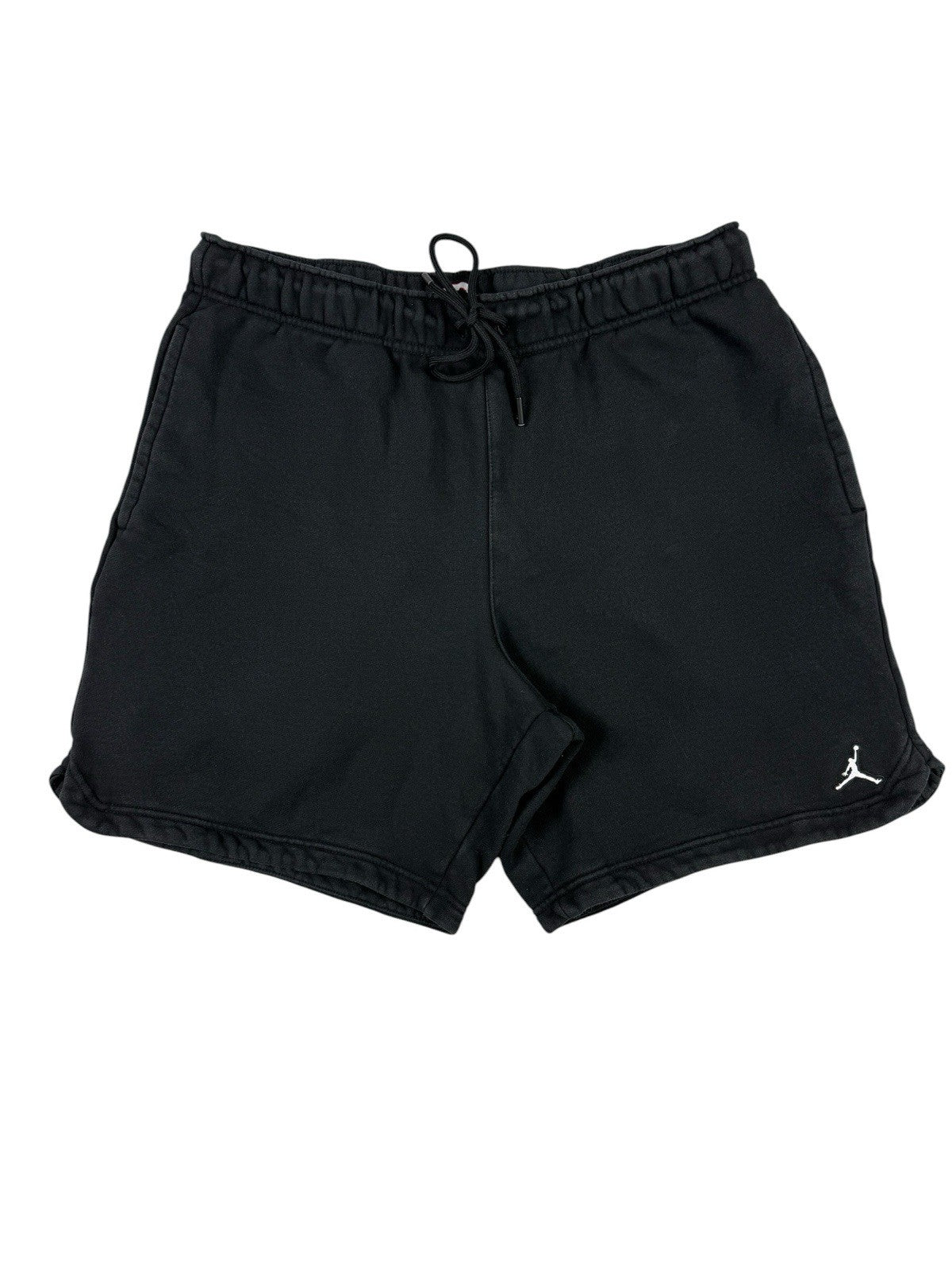 Nike Jordan Black Cotton Blend Basketball Sweat Jumpman Shorts Large