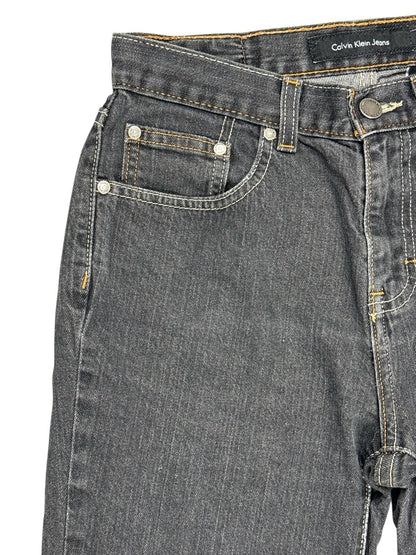 Calvin Klein Grey Denim Bootcut Jeans 26W 30L