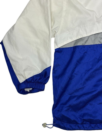 New Balance Retro White Zip Hoodie Track Jacket Large