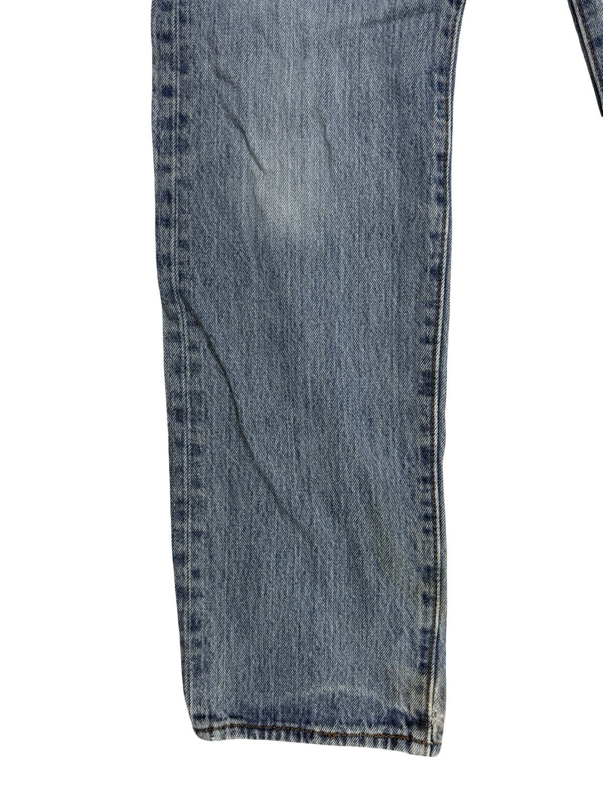 Levi's 501 Light Blue Straight Leg Denim Jeans 28W 30L