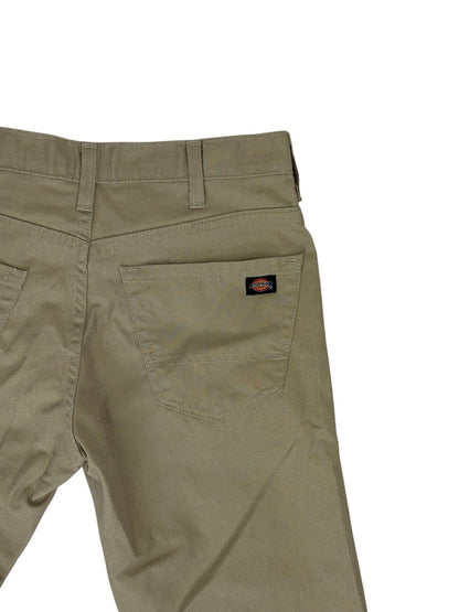 Dickies Beige Slim Fit Chino Trousers 30W 34L