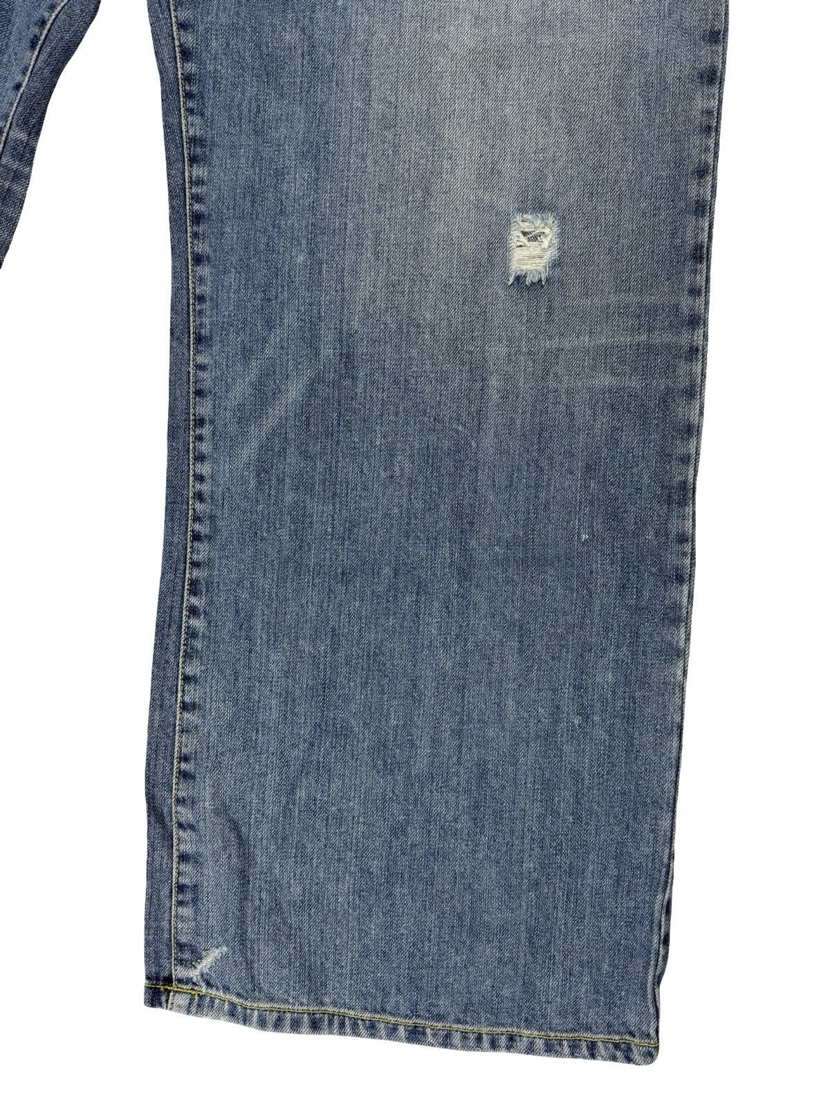 Guess Retro Y2K Distressed Denim Relaxed Fit Jeans 44W 32L