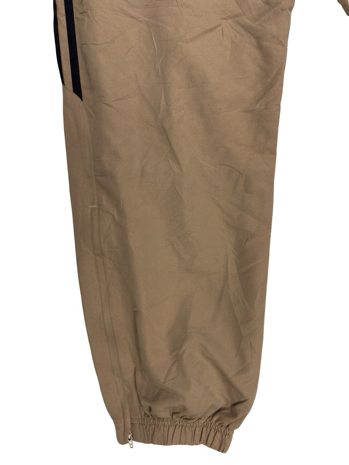 Adidas Retro Beige Lined Track Pant Trousers Medium (34W)