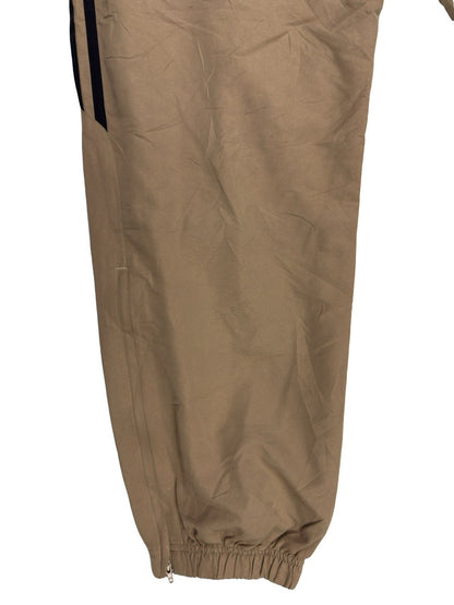 Adidas Retro Beige Lined Track Pant Trousers Medium (34W)