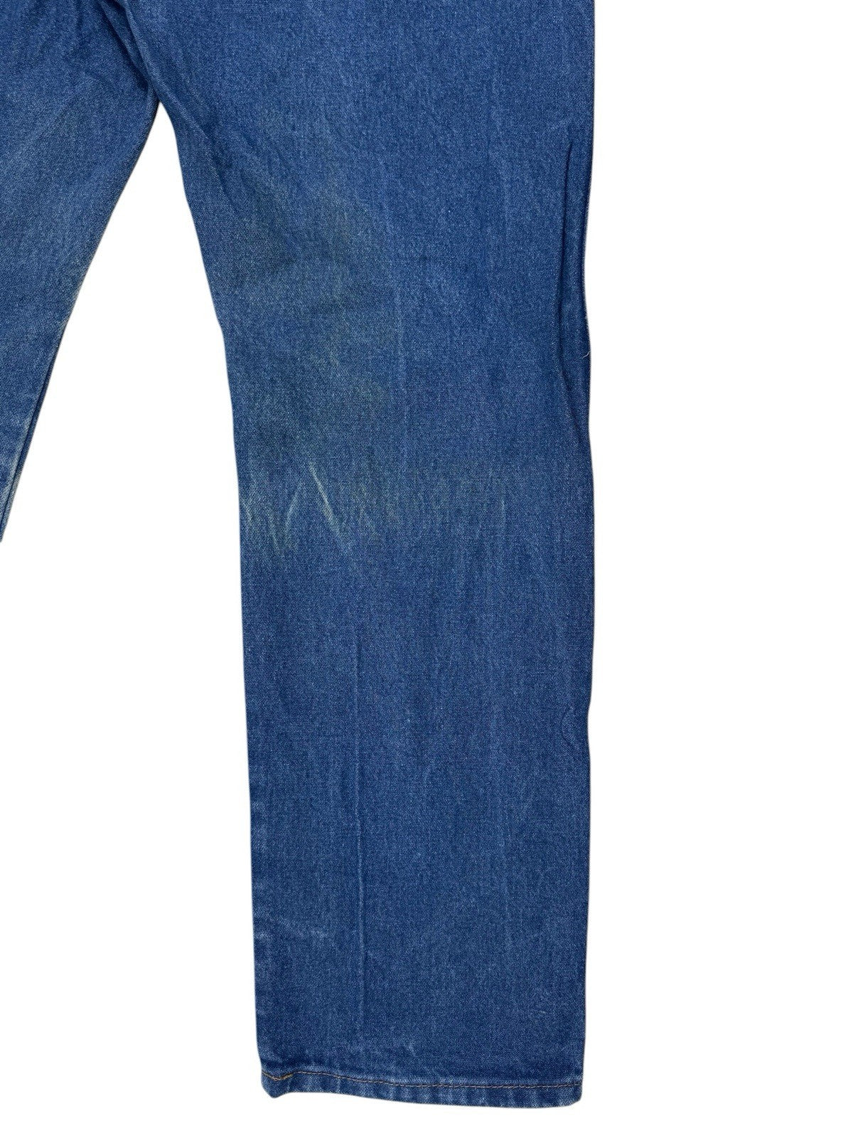 Wrangler 13MWZPW Blue Original Cowboy Cut Denim Jeans 34W 30L