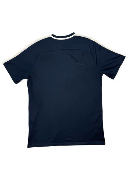 Nike Blue Dri Fit Polyester Mesh Top Large