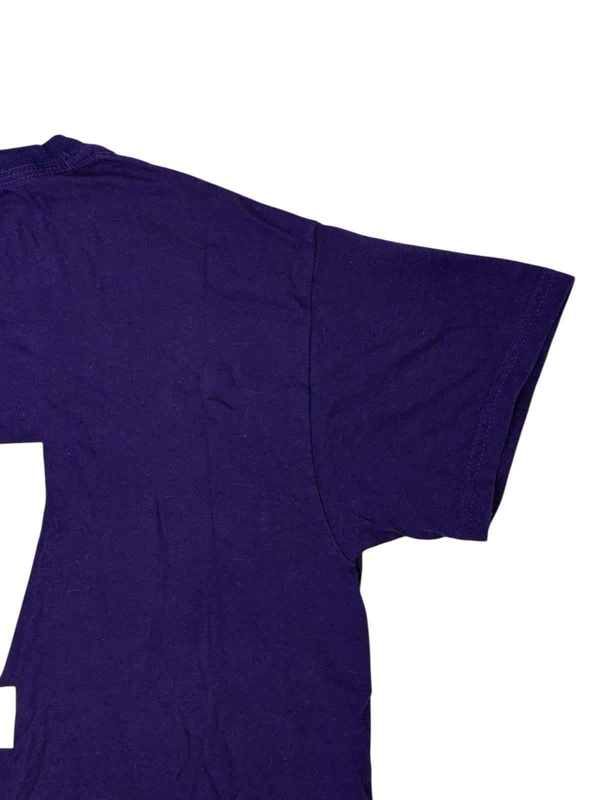 Gildan Purple American School Sports Printed HGRA Top Medium