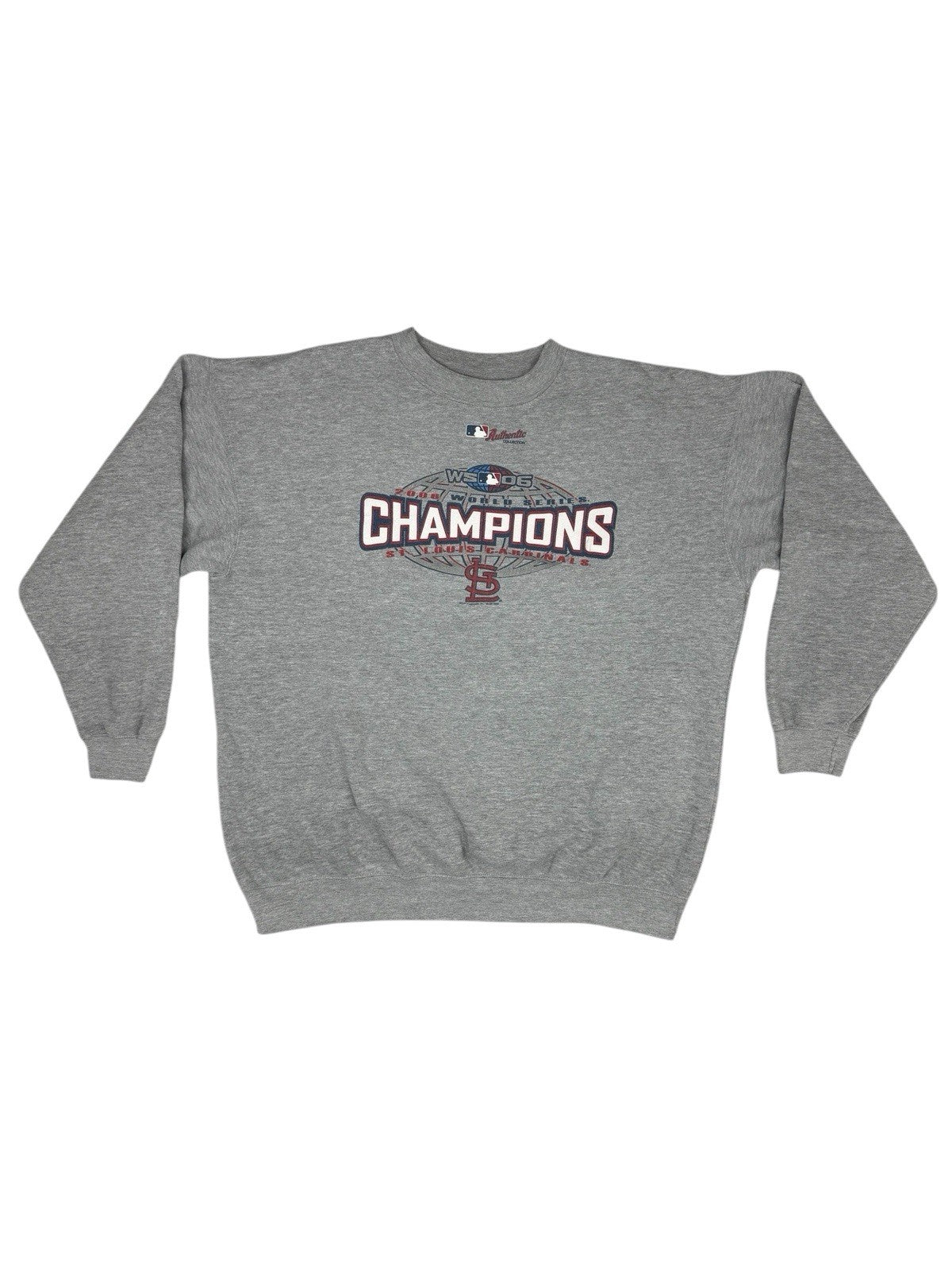 MLB Grey World Series 2006 St Louis Cardinals Jumper XL