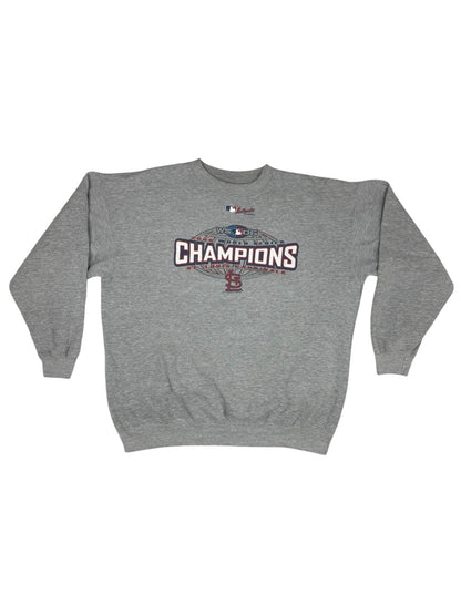 MLB Grey World Series 2006 St Louis Cardinals Jumper XL