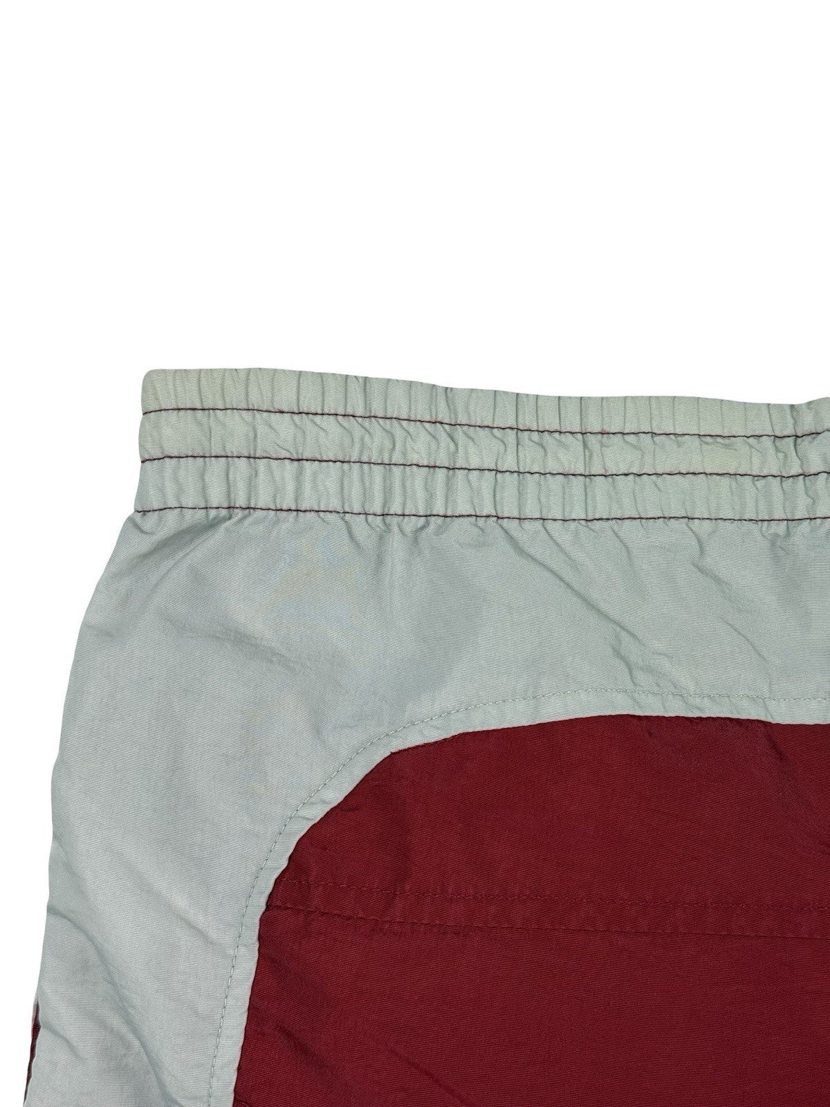 Nike Retro Y2K Red Nylon Swim Short Trunks 2XL 40/42