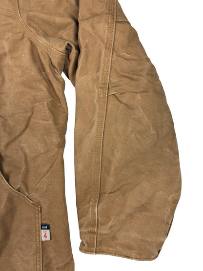 Carhartt FR Flame Resistant Duck Brown Chore Jacket 101618211 XL