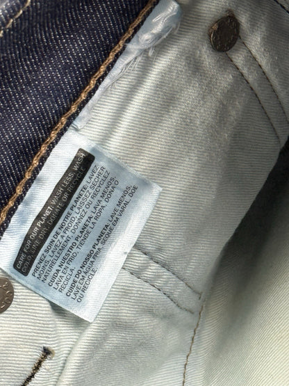 Levi's 527 Blue Slim Bootcut Denim Jeans 30W 30L
