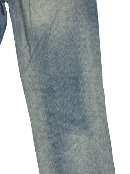 Levi's Blue Demi Curve Classic Straight Leg Jeans 27W 30L