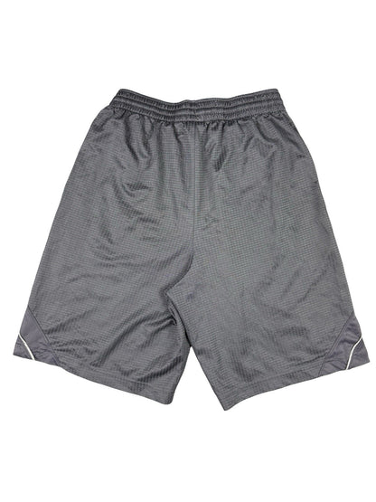 Nike Grey Polyester Basketball Sport Active Shorts Small