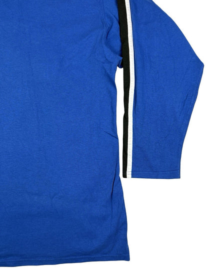 Buell Motorcycles Vtg Blue Long Sleeve Holoubek Milwaukee 40 Anniversary Top 3XL