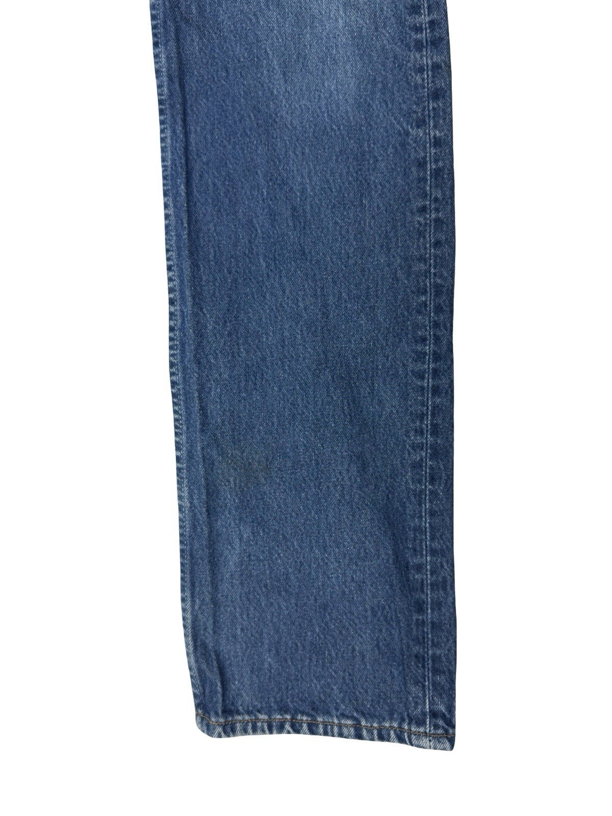 Levi's 501 Retro Blue Straight Leg Denim Jeans 32W 36L Made In USA