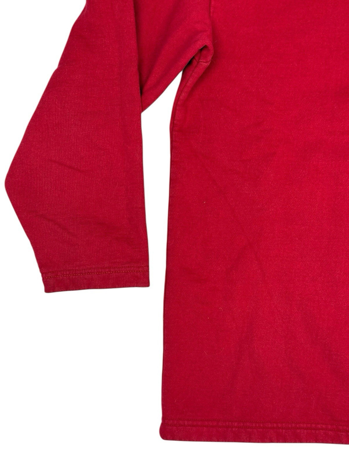 Tommy Hilfiger Retro Red V-Neck Jumper Small