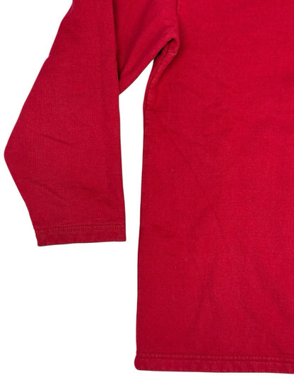 Tommy Hilfiger Retro Red V-Neck Jumper Small