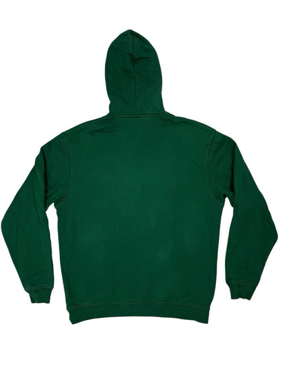 Adidas Green Embroidered Football Hoodie Small