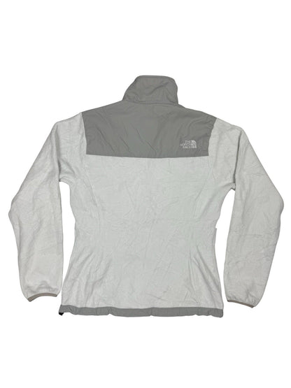 The North Face White Denali Fleece Zip Jacket Women's Small