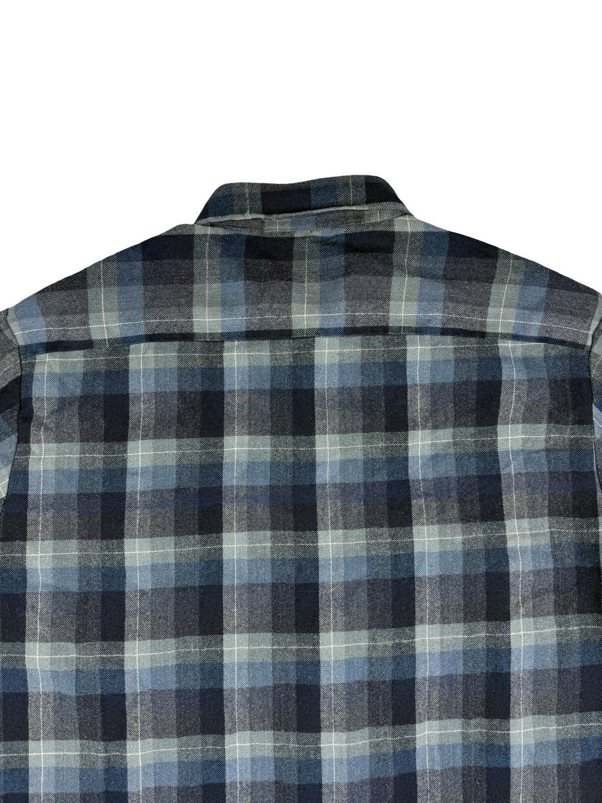 Northwest Territory Vintage 90s Blue Plaid Flannel Lumberjack Shirt Large