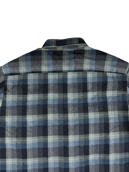Northwest Territory Vintage 90s Blue Plaid Flannel Lumberjack Shirt Large