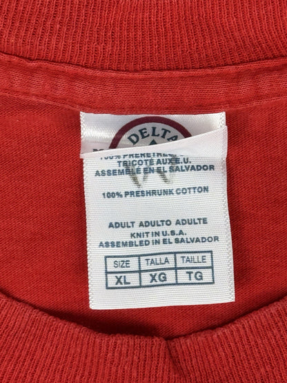 Philadelphia Phillies Red 2008 World Series Champions Top XL