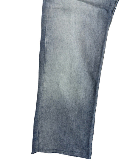 Levi's 501 Faded Blue Straight Leg Denim Jeans 31W 27L