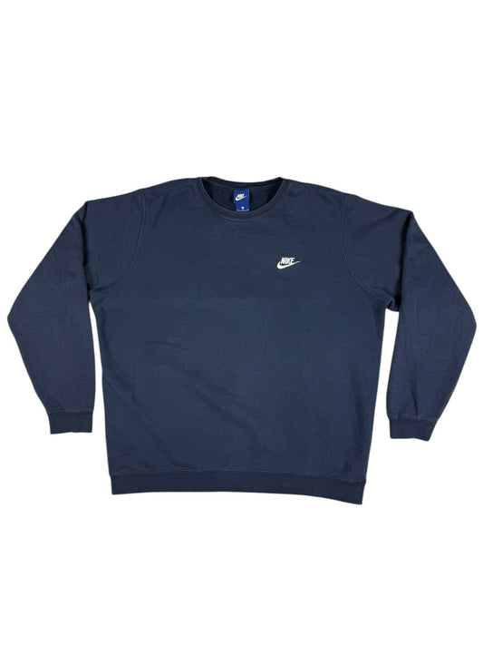 Nike Blue Crewneck Embroidered Jumper XL