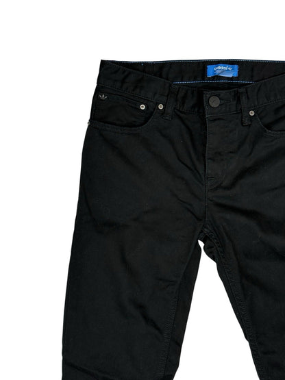 Adidas Black Denim Skinny Jeans 29W 34L