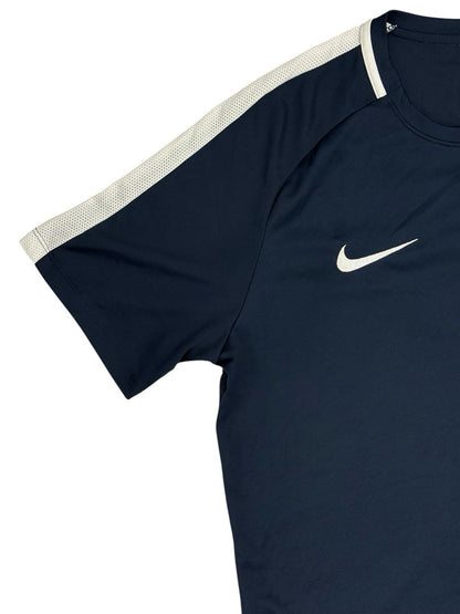 Nike Blue Dri Fit Polyester Mesh Top Large