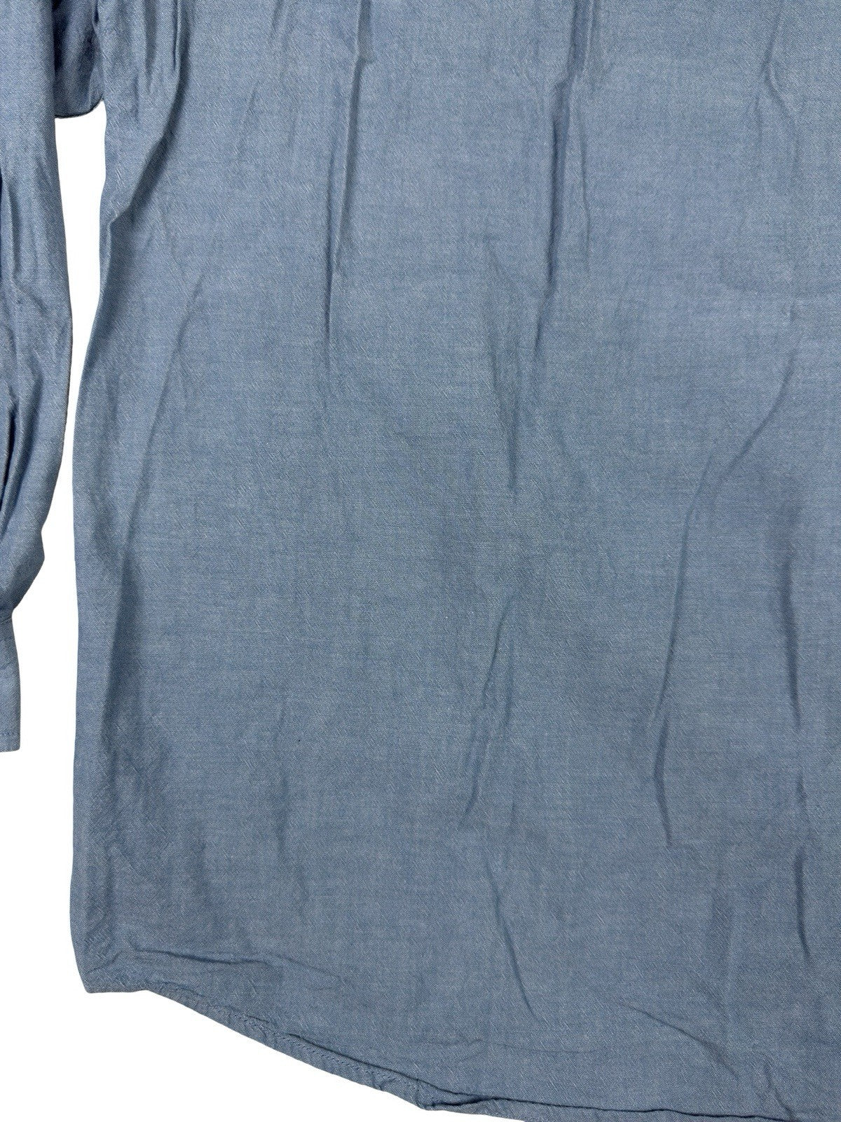 Carhartt Loose Fit Midweight Denim Blue Chambray Long Sleeve Shirt XL