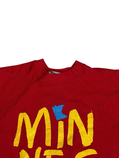 Signal Red Minnesota Printed Travel Novelty USA Jumper XL