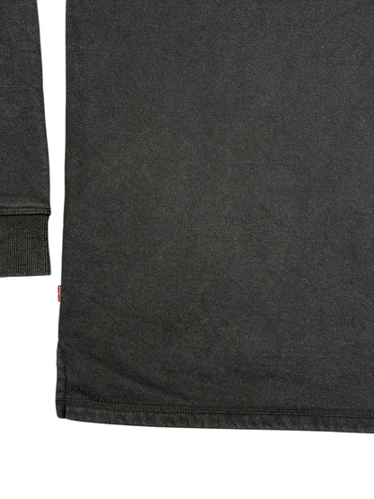 Levi's Black Batwing Patch Jumper Large