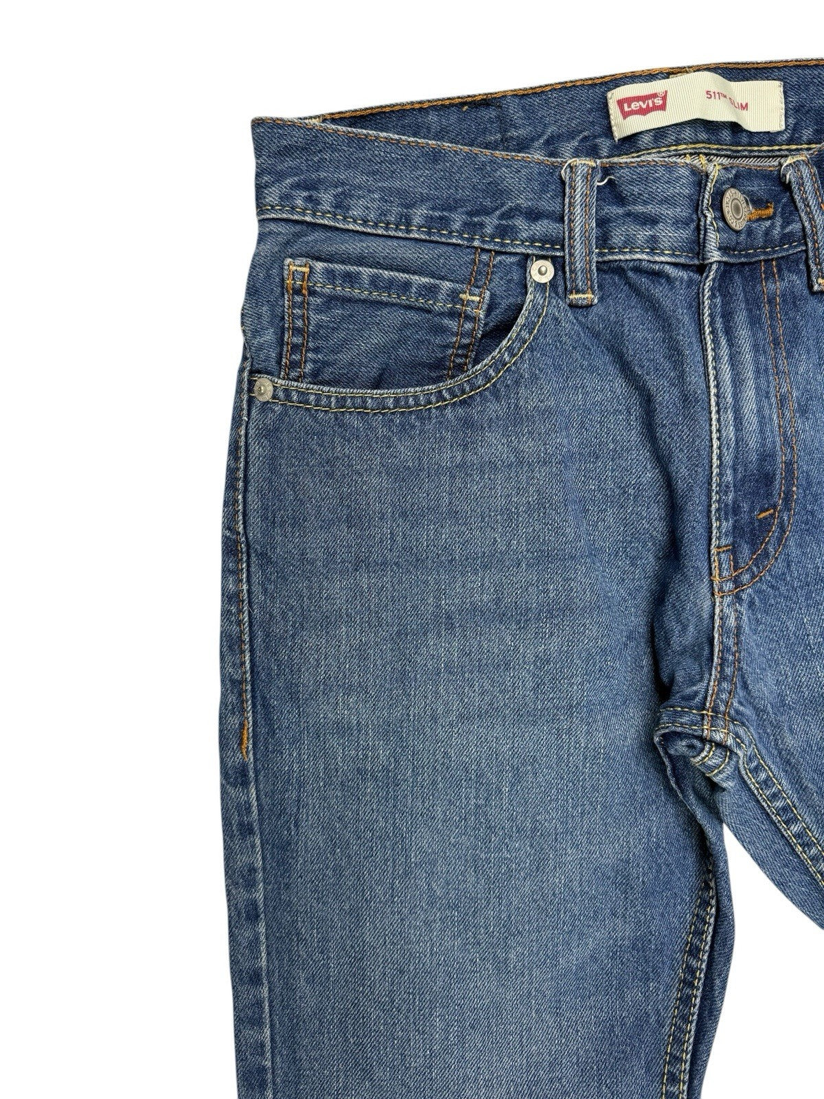 Levi's 511 Slim Fit Blue Denim Jeans Women's 16 REG 28W 28L