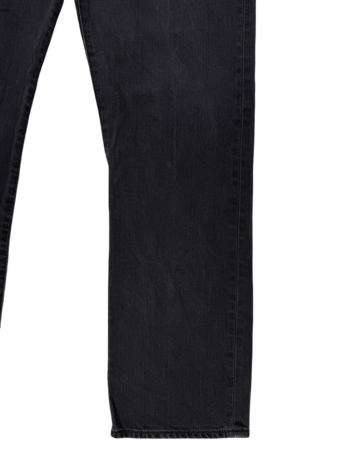Levi's 501 Black Denim Straight Leg Jeans 38W 32L