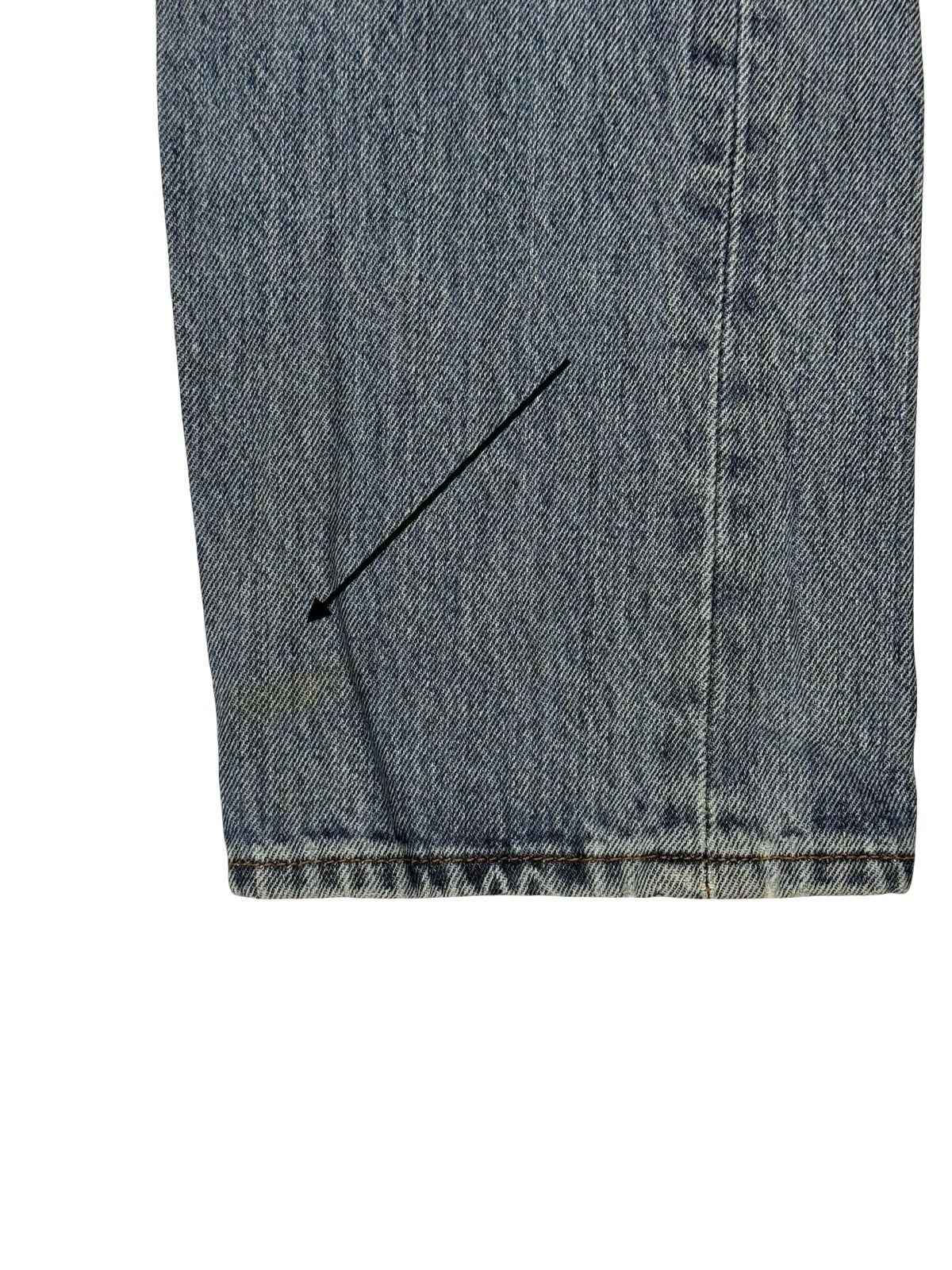 Levi's 501 Blue Straight Leg Denim Jeans 30W 34L