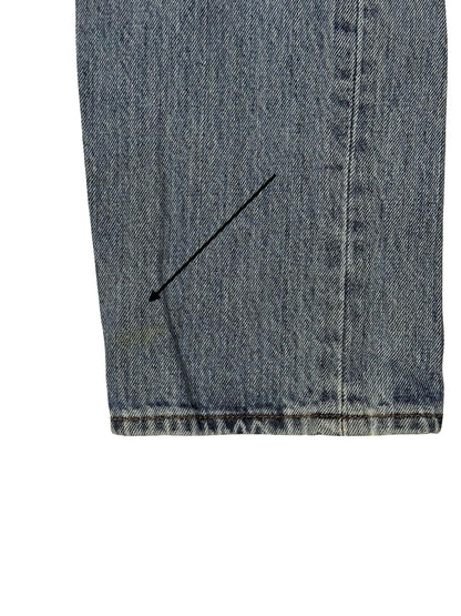 Levi's 501 Blue Straight Leg Denim Jeans 30W 34L
